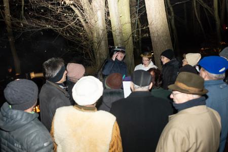 Zadnja uprizoritev predstave Božična noč v sezoni 2019-2020 11